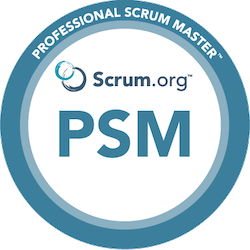 Professional Scrum Master PSM Logo